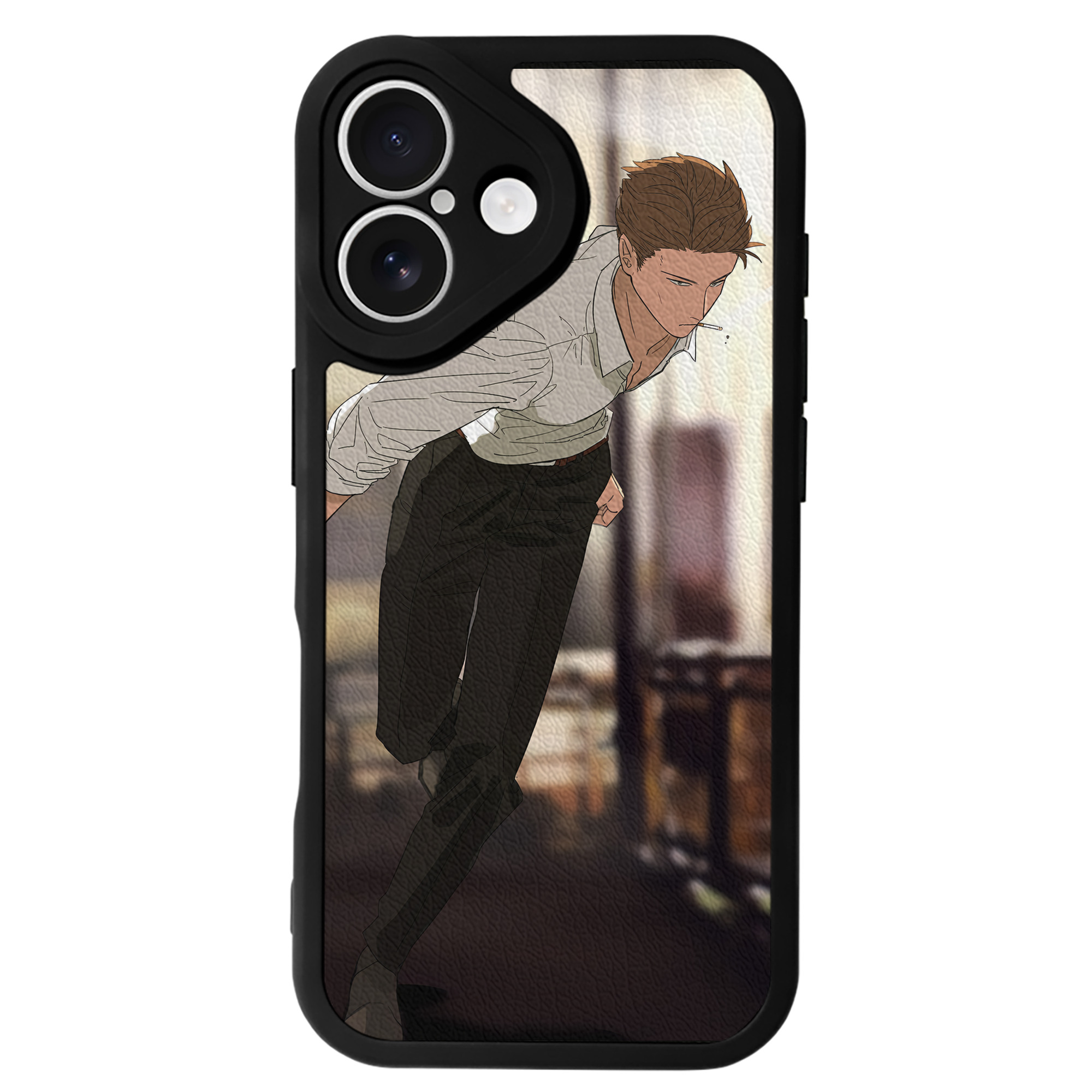 （画像用） SPY×FAMILY间谍家家酒 【iPhone 16シリーズ対応】シリコンスマホケース（レザー調） 材質：シリコン